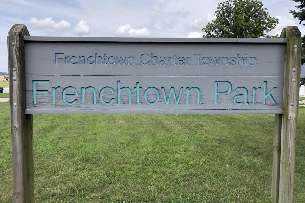 Frenchtown Township Hall Park pickleball courts