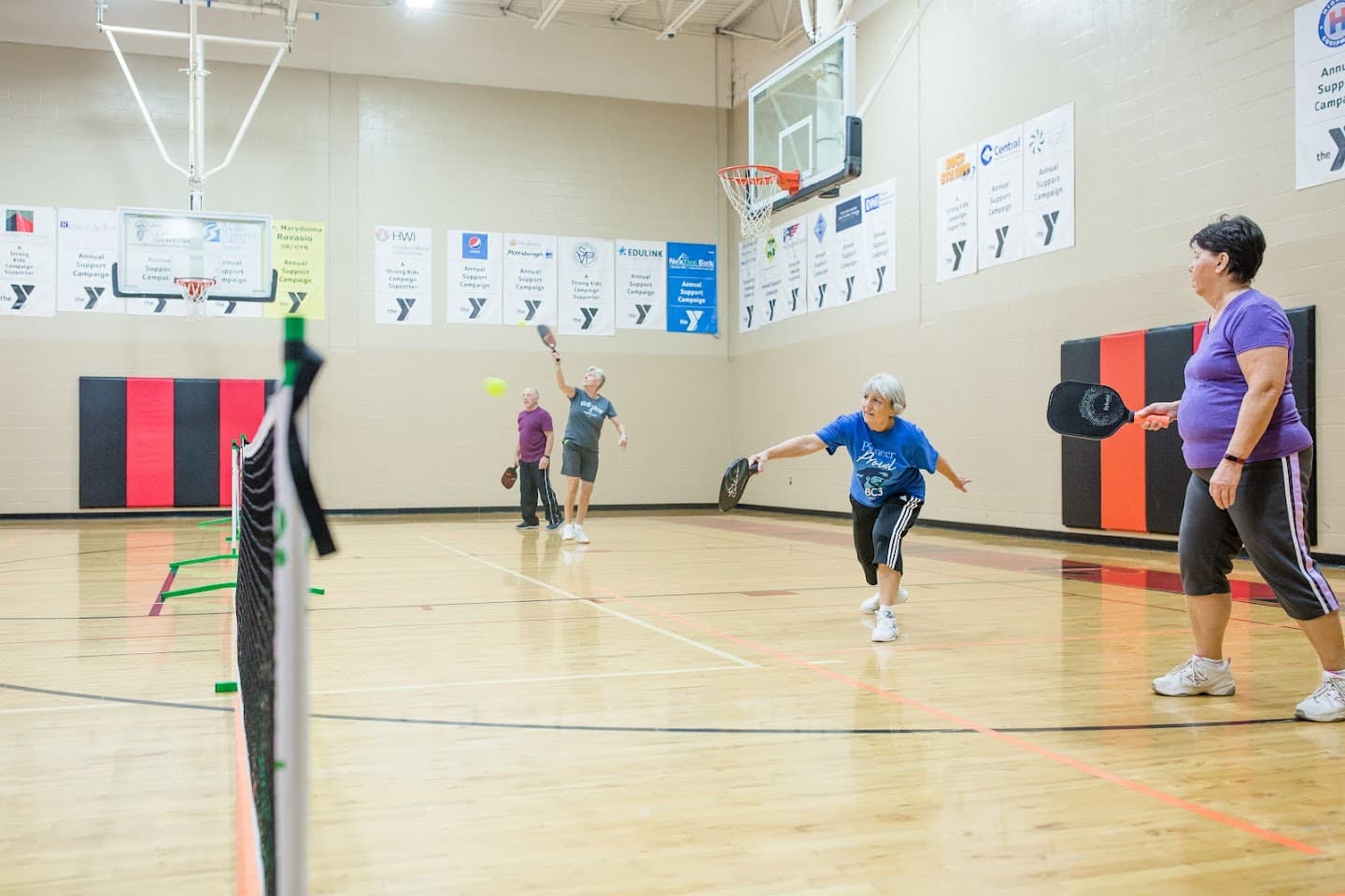 Butler YMCA pickleball courts