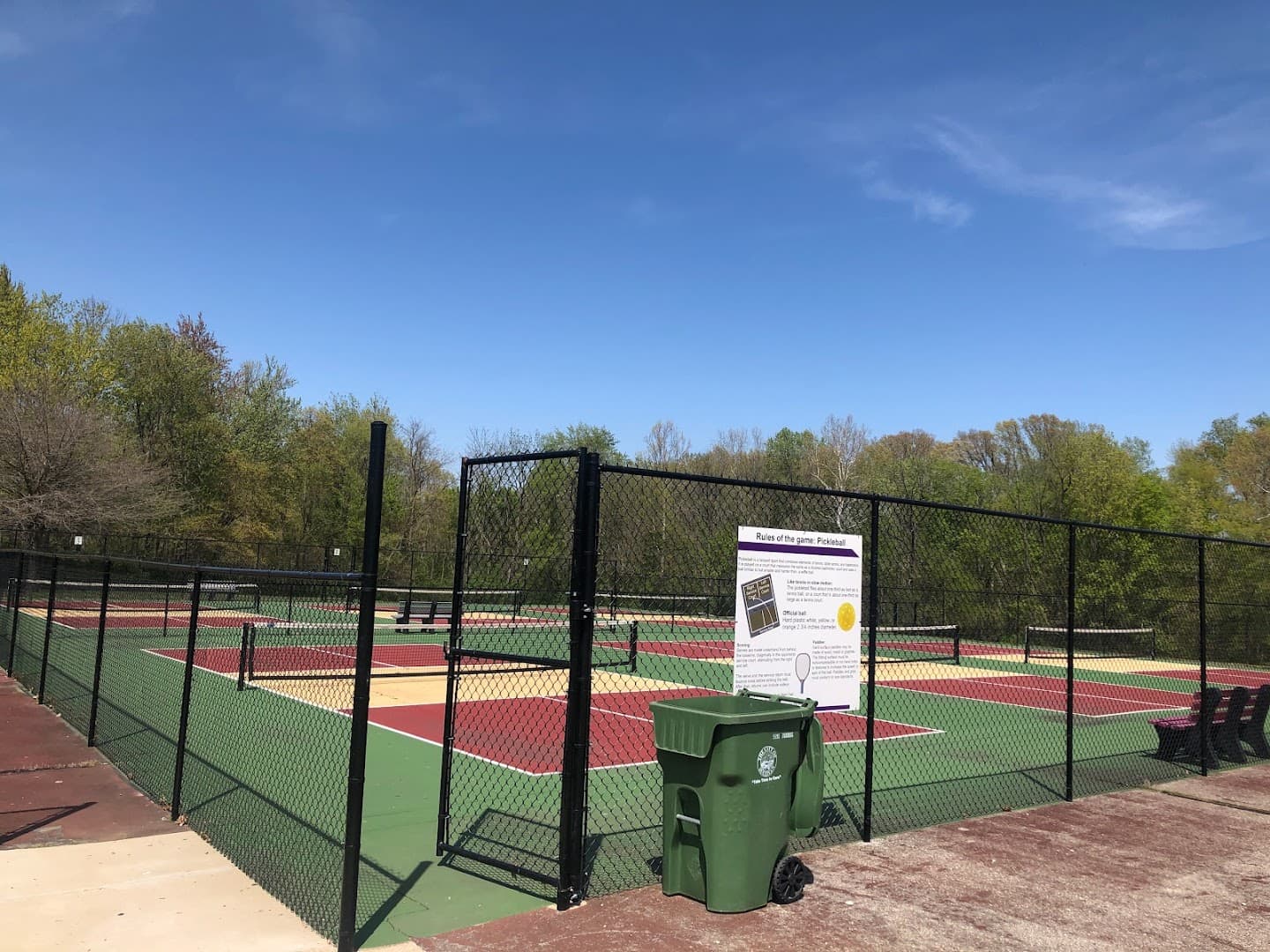 Sullivan City Park pickleball courts