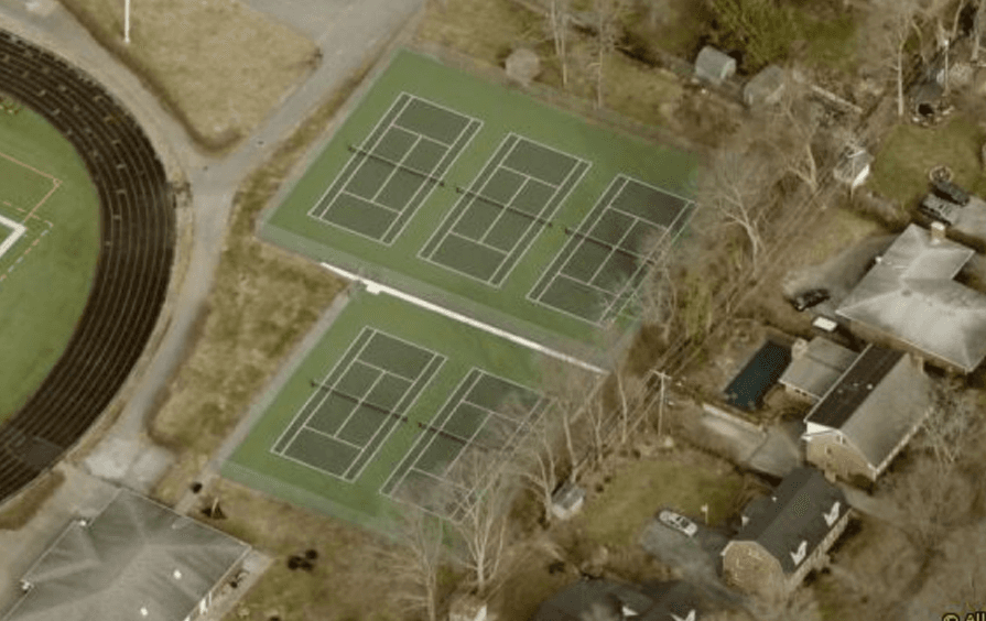 Tates Creek High School pickleball courts