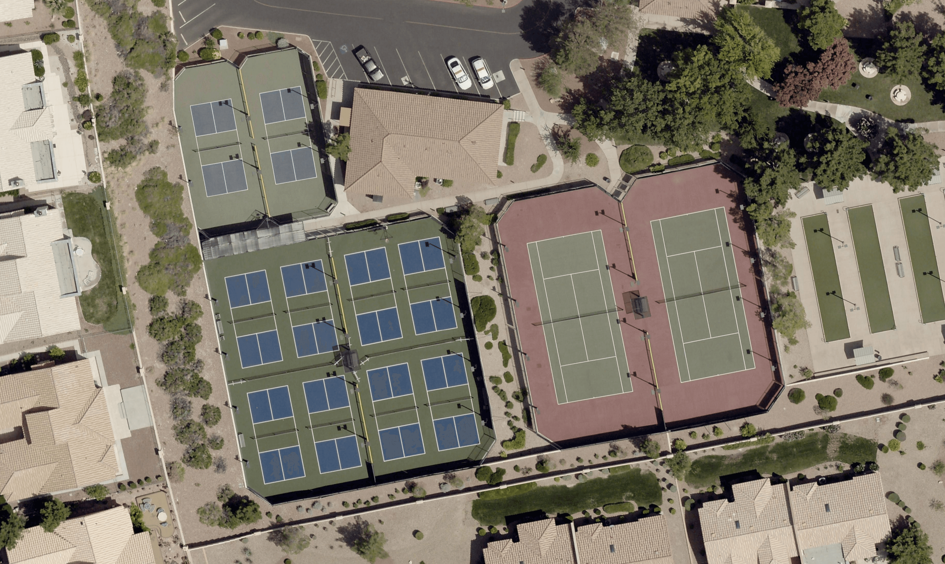 Desert Vista Community Center pickleball courts