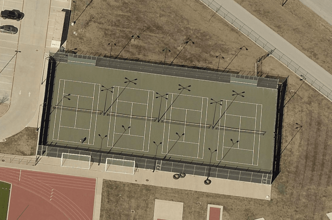 Leo Adams Middle School pickleball courts