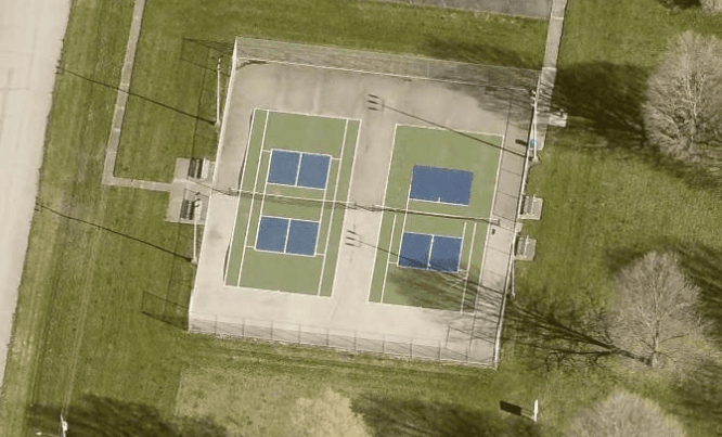 Hennepin Park District pickleball courts