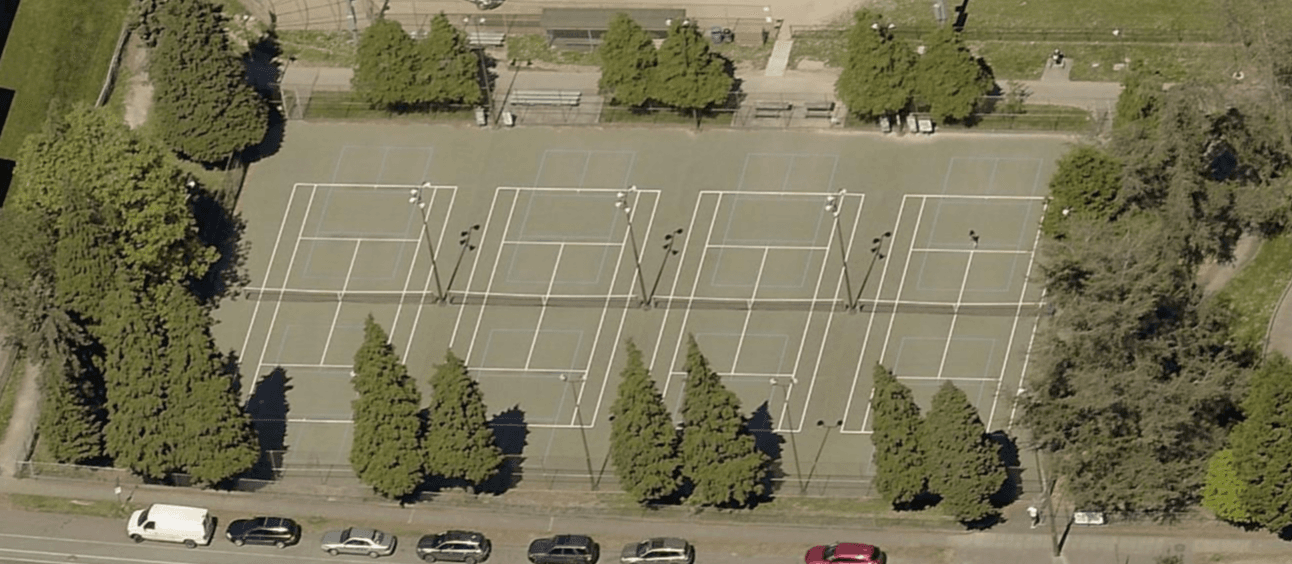 Bitter Lake Community Center pickleball courts