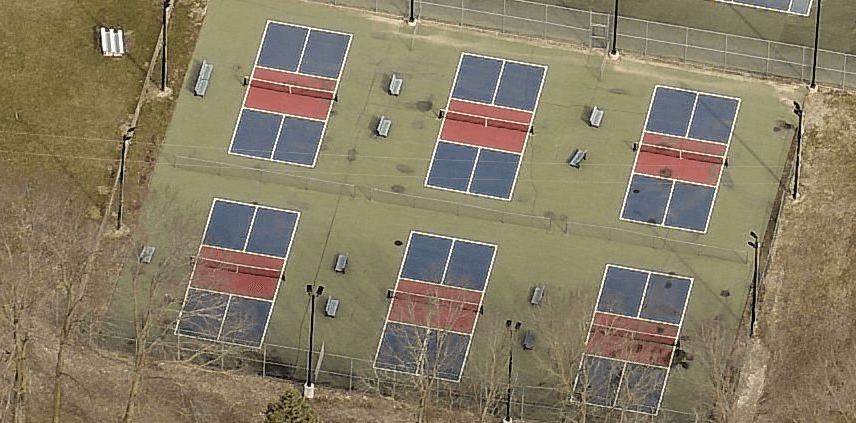 Matter Park pickleball courts