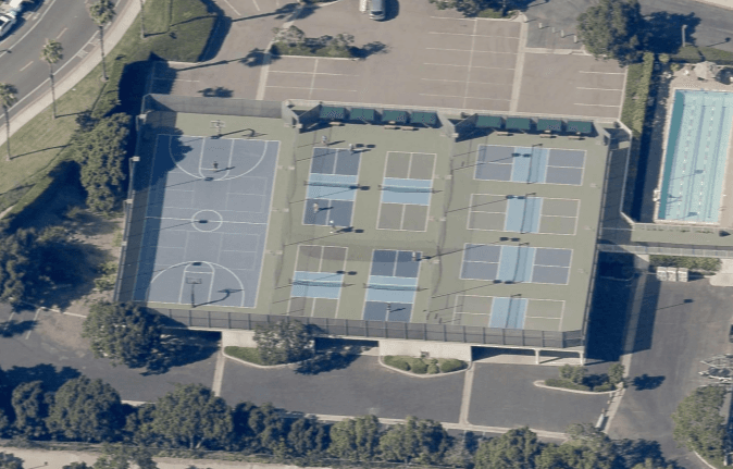 (San Diego) Coronado Marriott Resort and Spa pickleball courts
