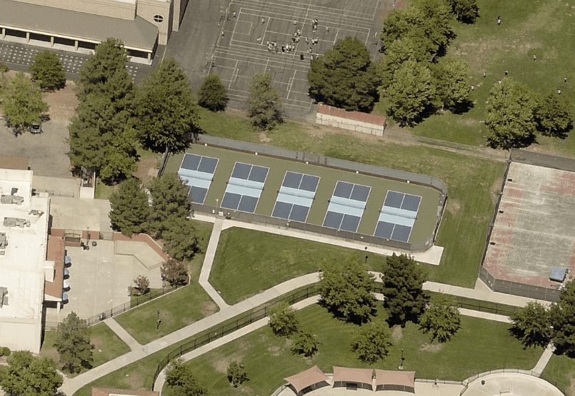 Centennial Park pickleball courts