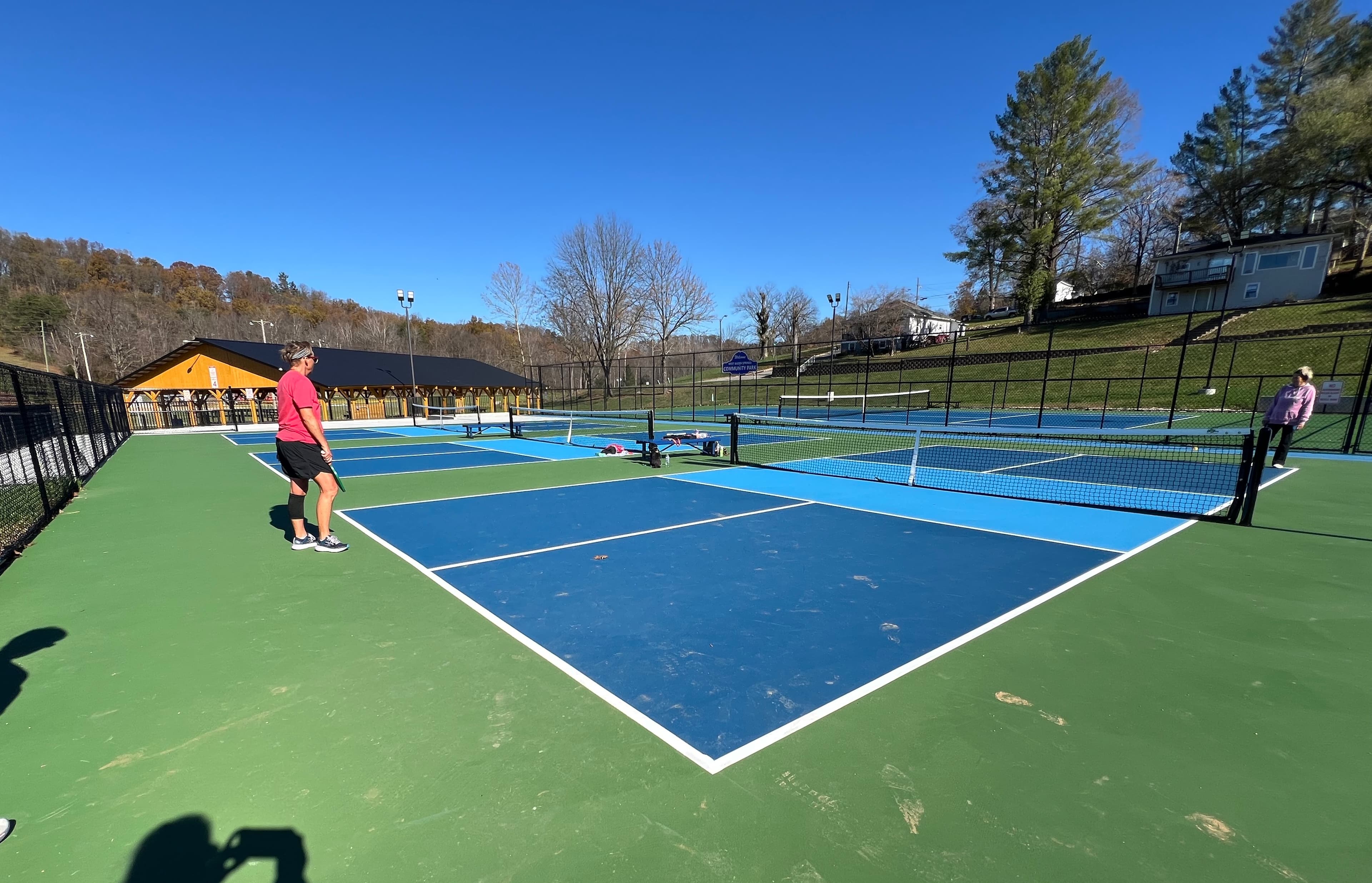 West Baden Springs Community Park pickleball courts