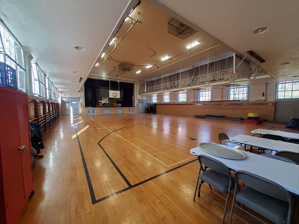 The Betsey Mills Club pickleball courts