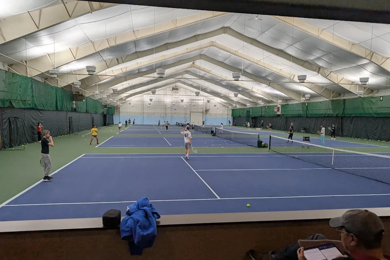 Huron Valley Tennis Club pickleball courts