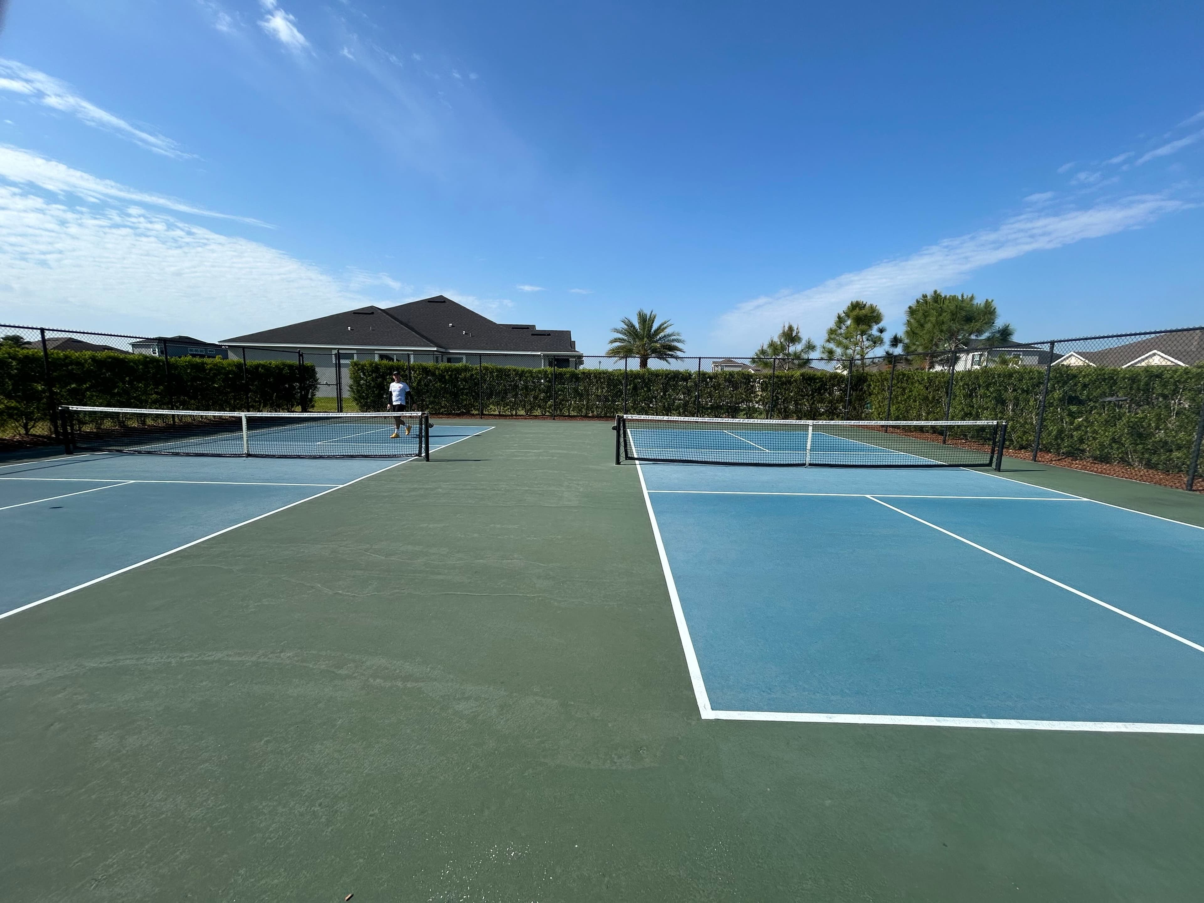 Millbrook Twoplex pickleball courts