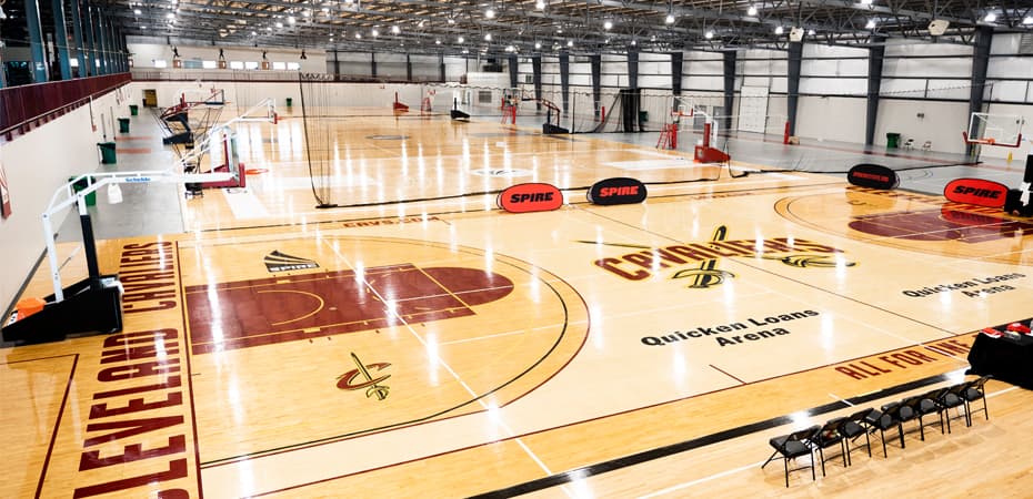 SPIRE Institute pickleball courts