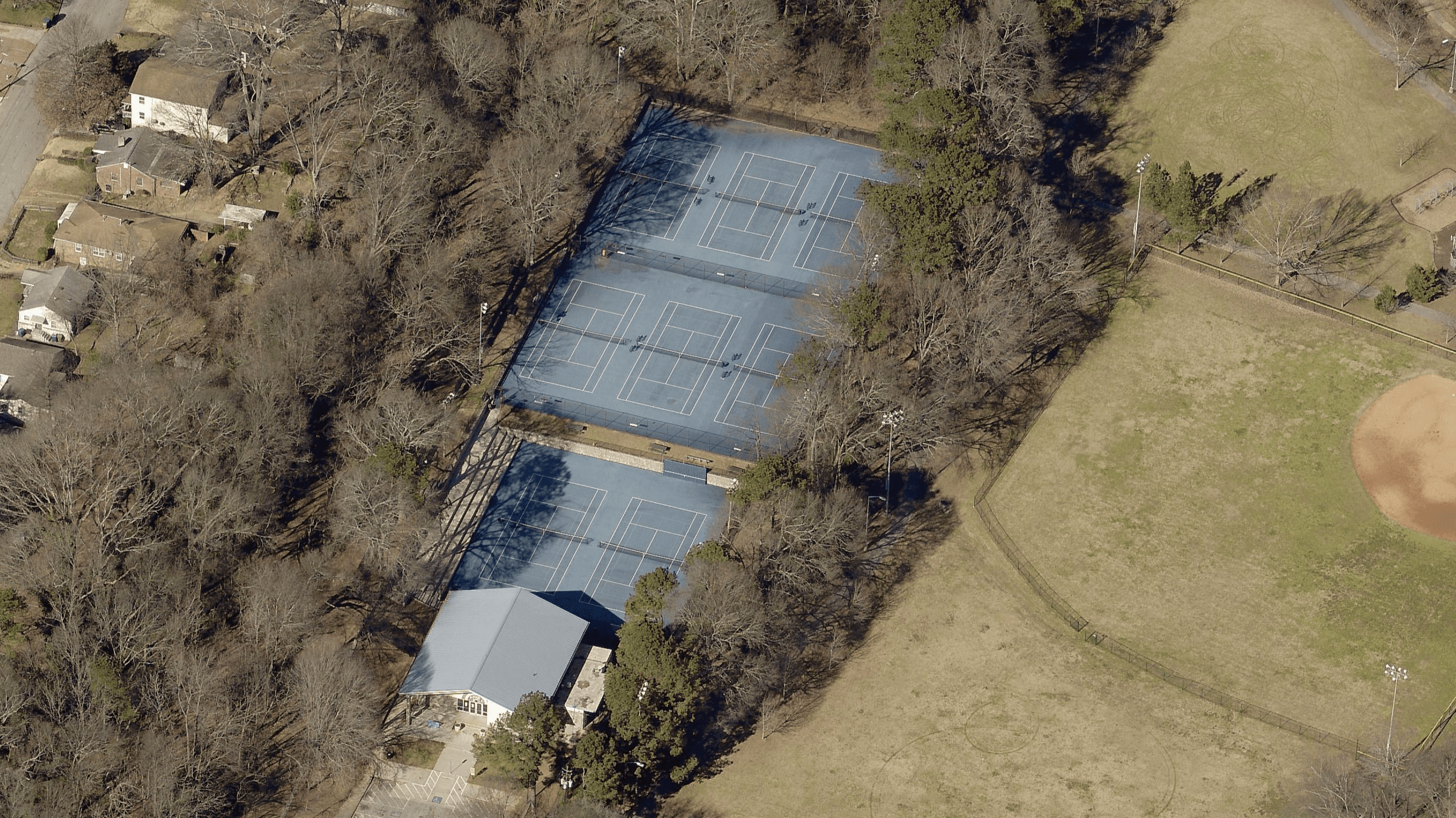 Washington Park pickleball courts