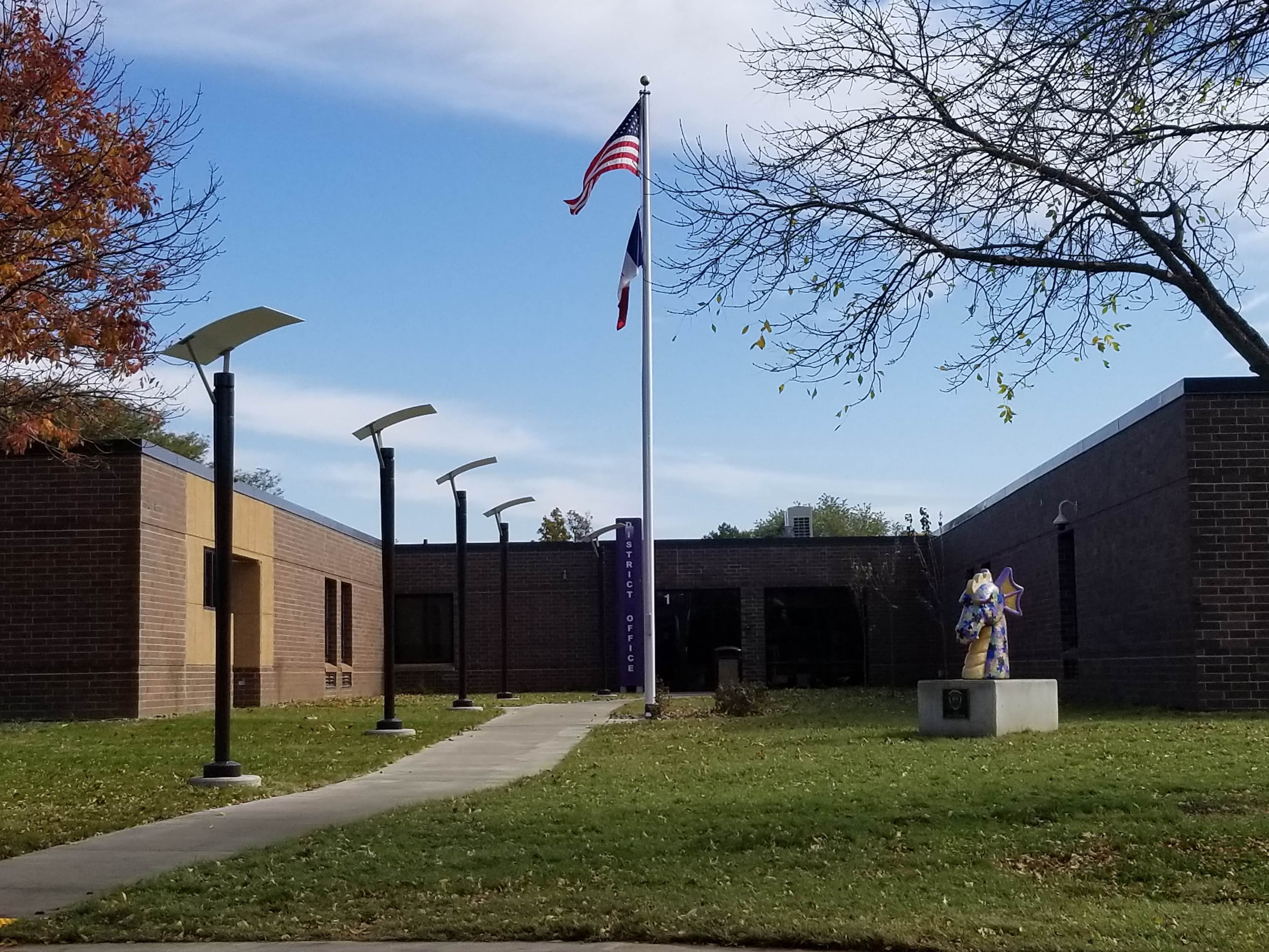 Johnston Community Schools pickleball courts