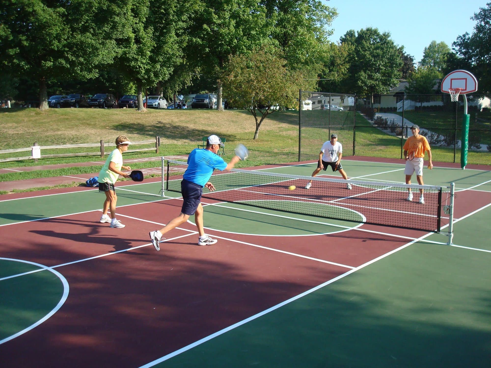 Kline's Resort pickleball courts
