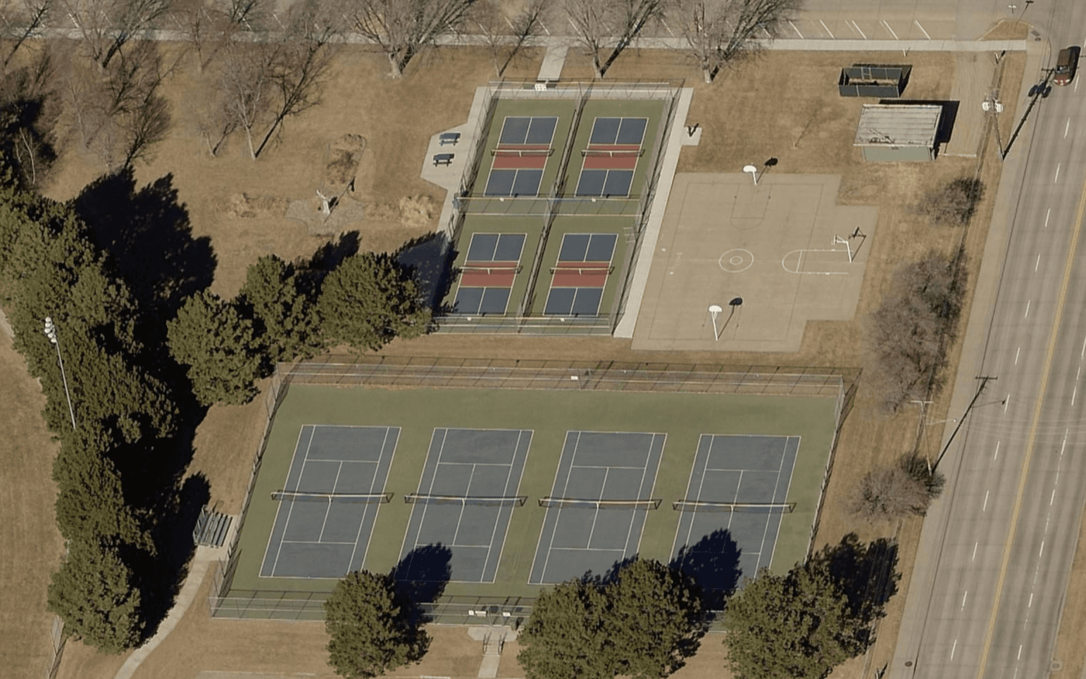 Harvey Park Outdoor Pickleball Courts pickleball courts