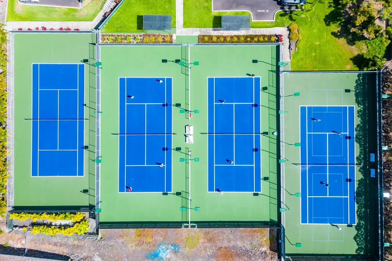 Royal Kona Resort Tennis Club pickleball courts