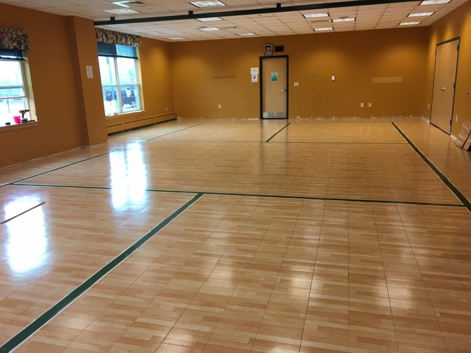 Rangeley Fitness Center pickleball courts
