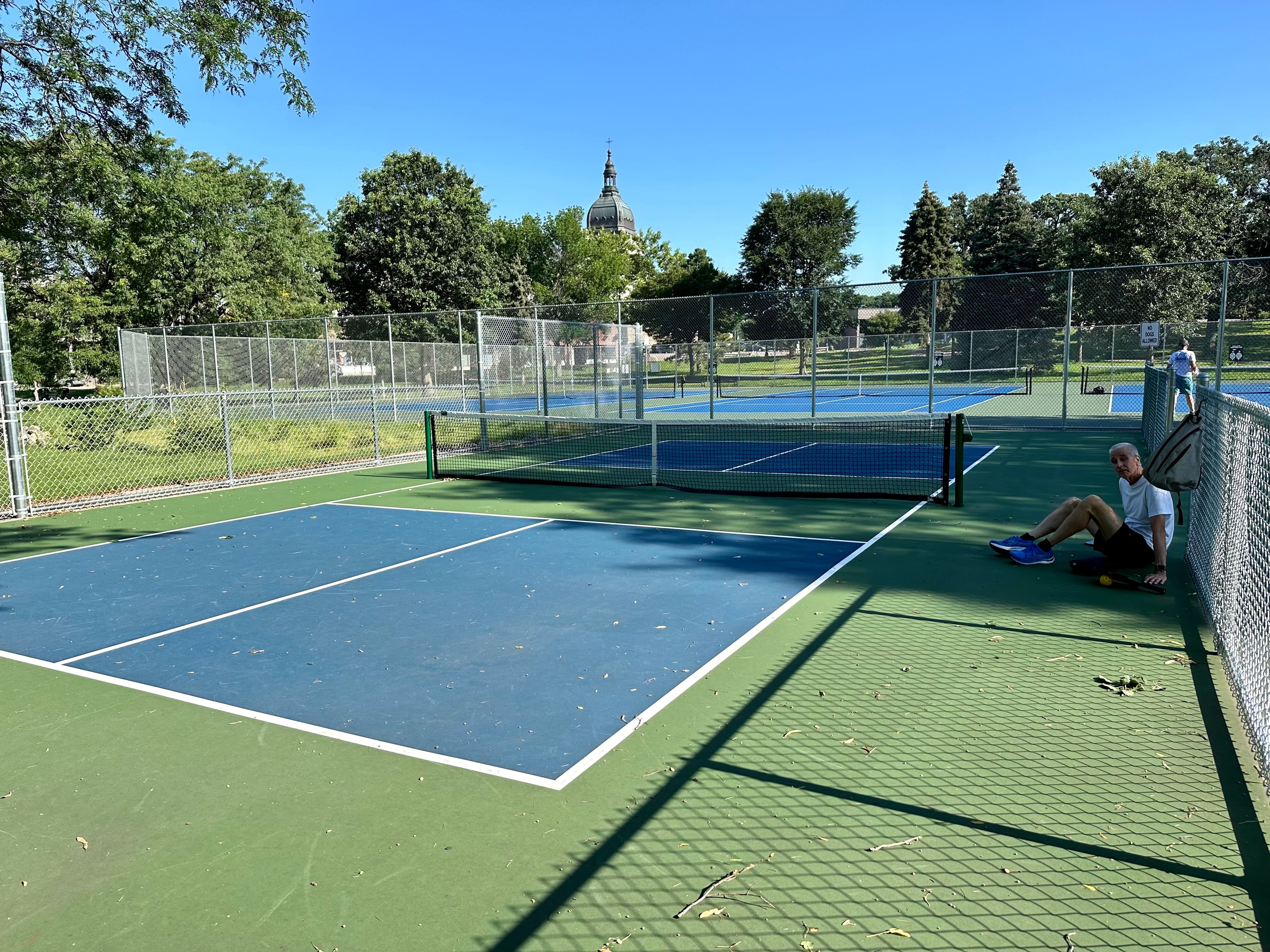 Loring Community Arts Center pickleball courts