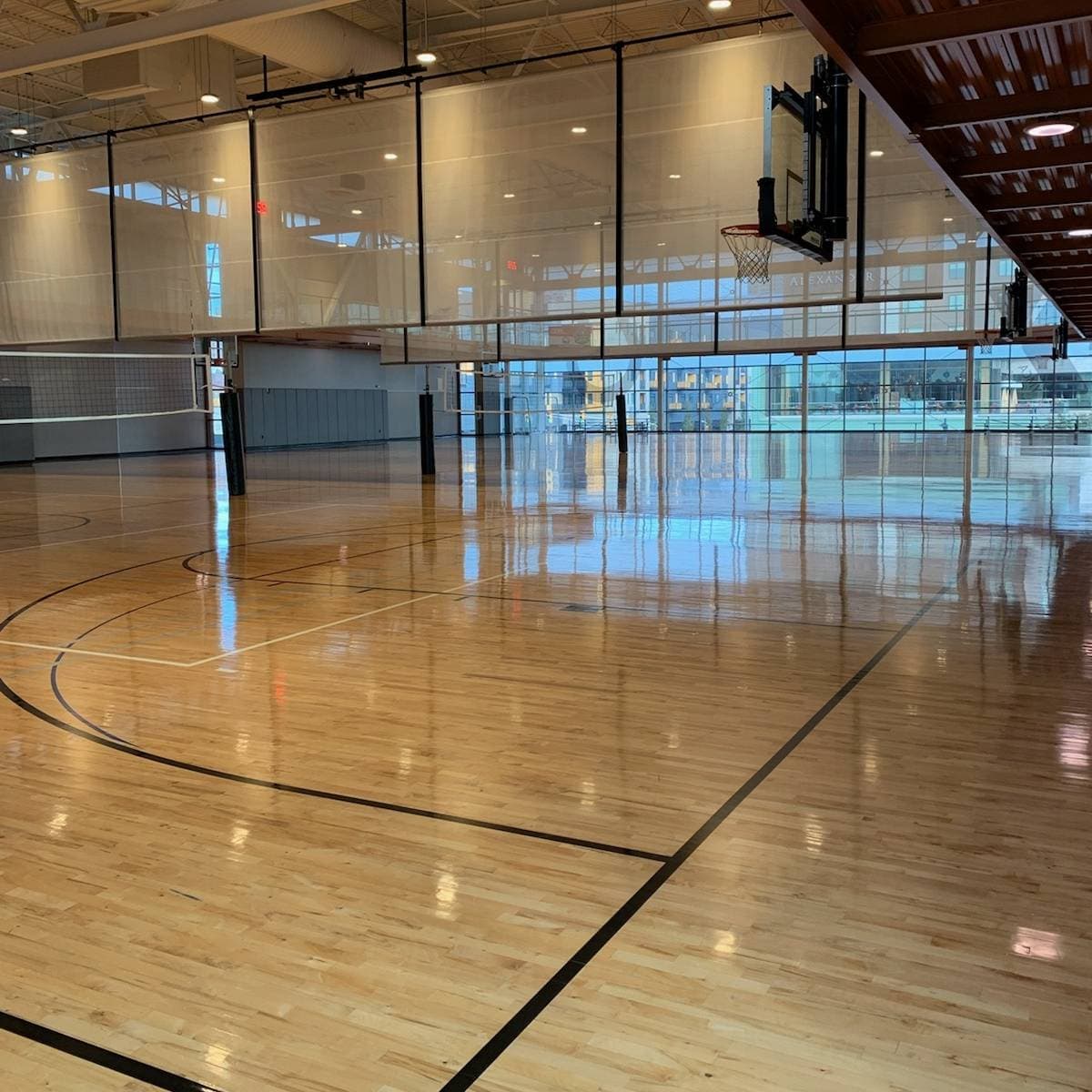Irsay Family YMCA pickleball courts