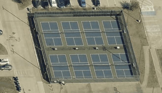 Melissa Middle School pickleball courts