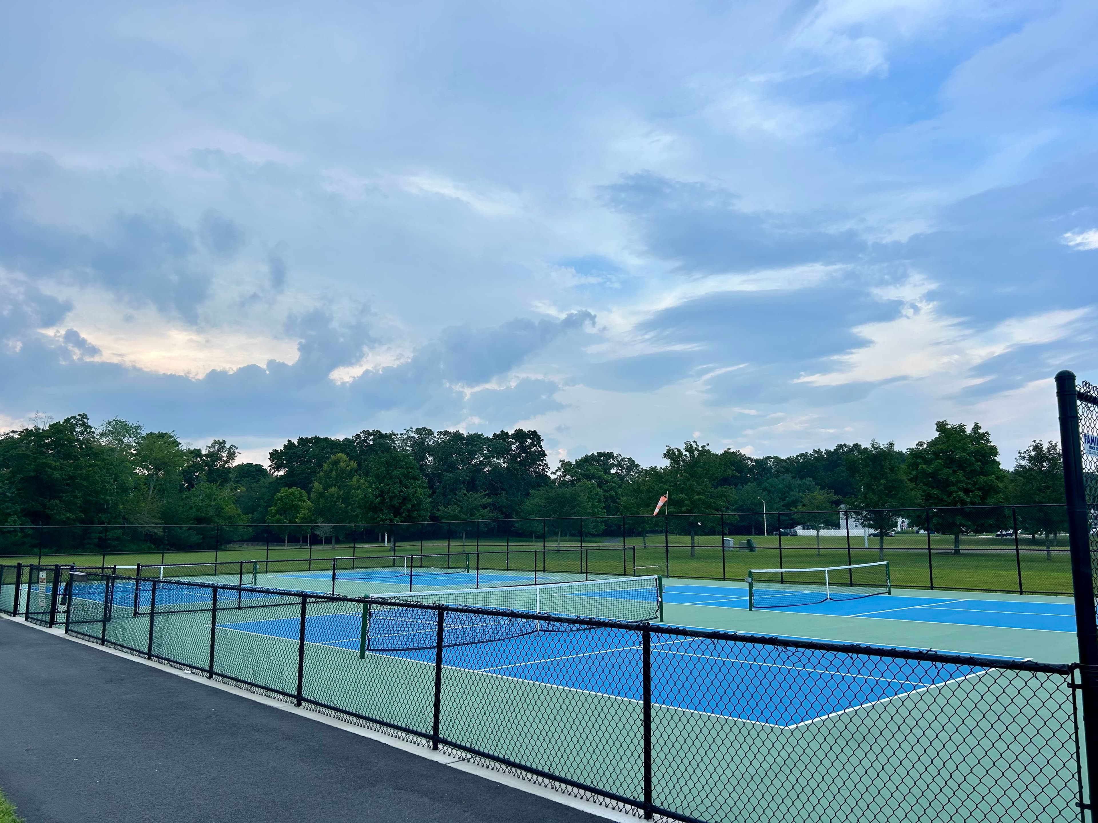 Purple Park pickleball courts