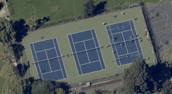 Bushrod Park pickleball courts
