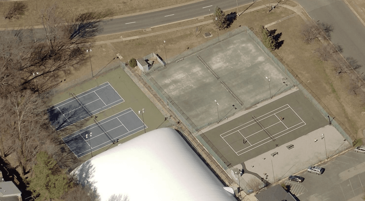 Montclair Tennis Club pickleball courts