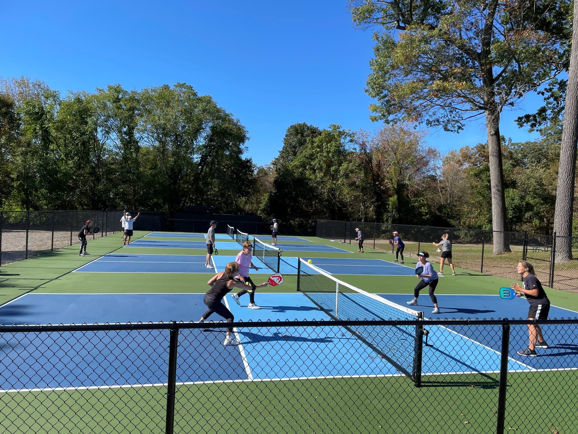 The Italian Center of Stamford pickleball courts