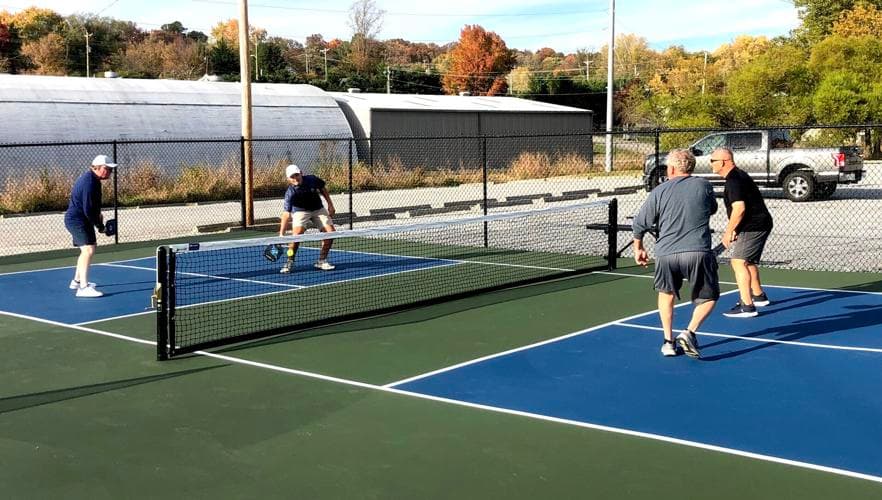 YMCA of Greene County pickleball courts