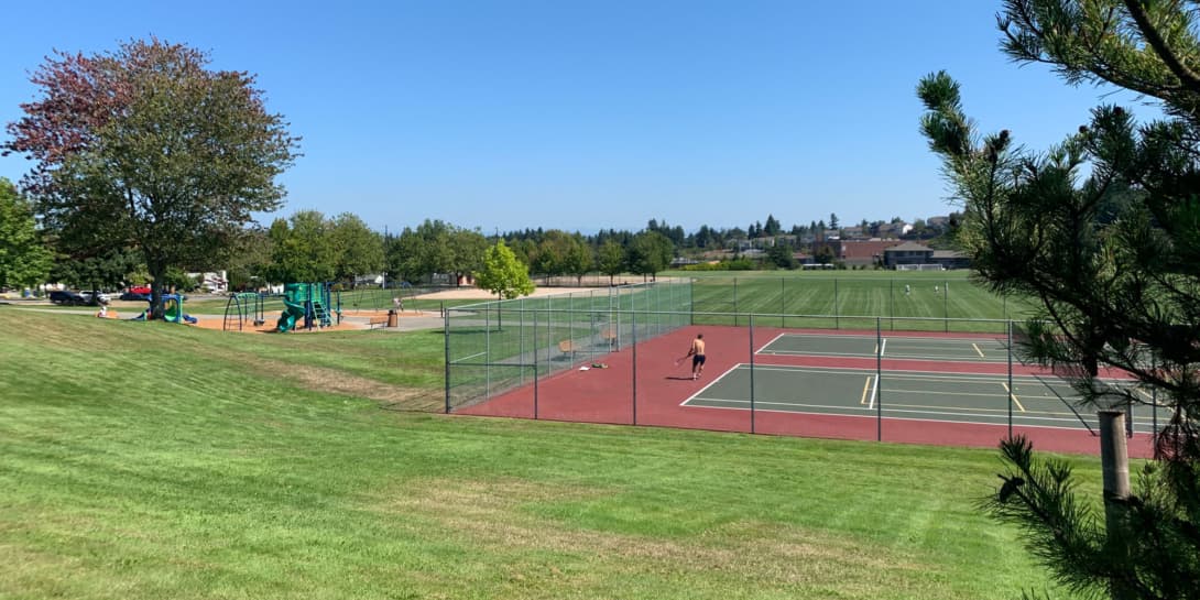Vassault Park pickleball courts
