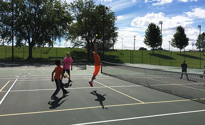 Flanery Park pickleball courts