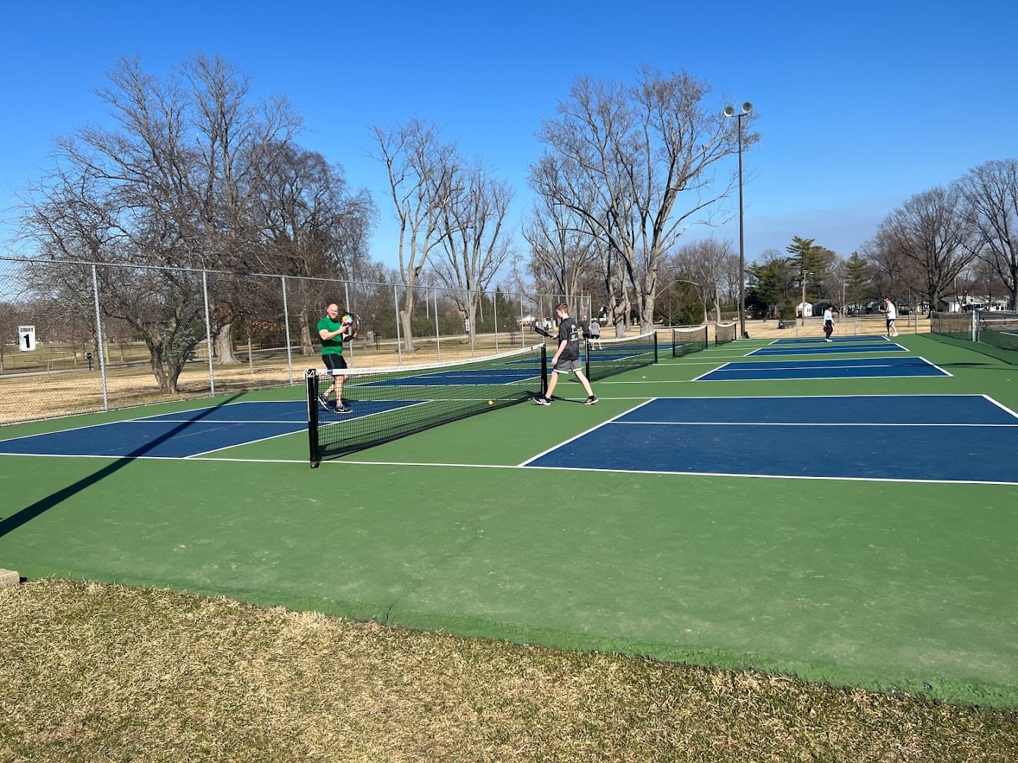Memorial Park - Lebanon pickleball courts