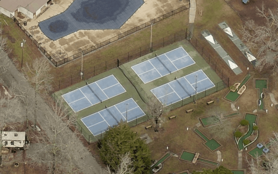 Thousand Trails Chesapeake Bay Rv Resort pickleball courts
