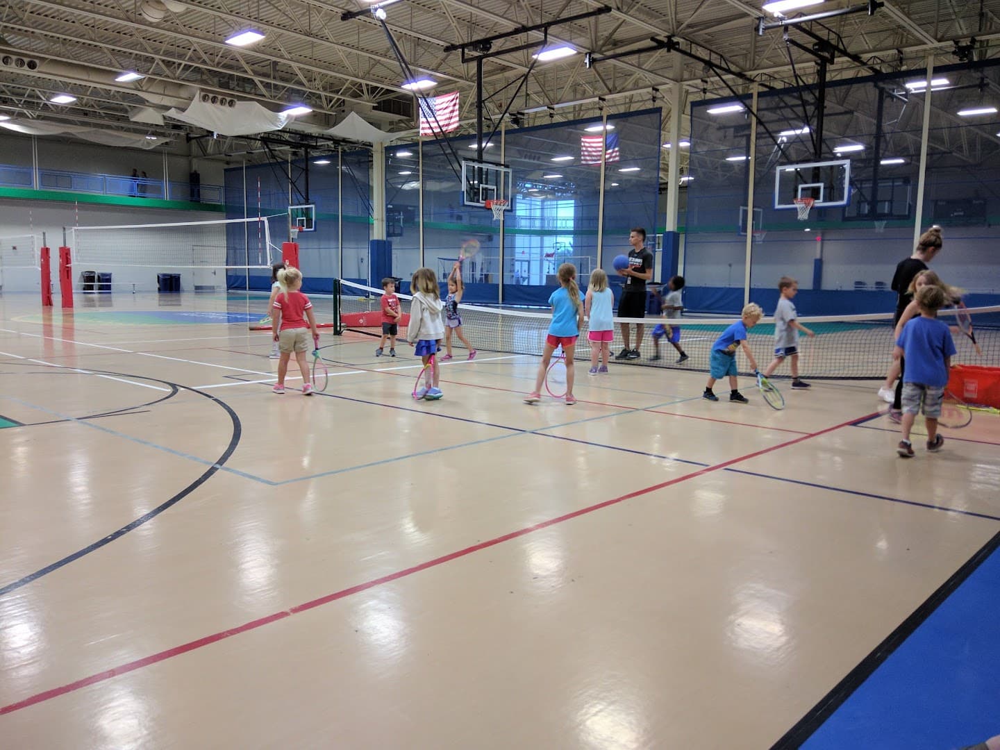 Pleasant Prairie RecPlex pickleball courts