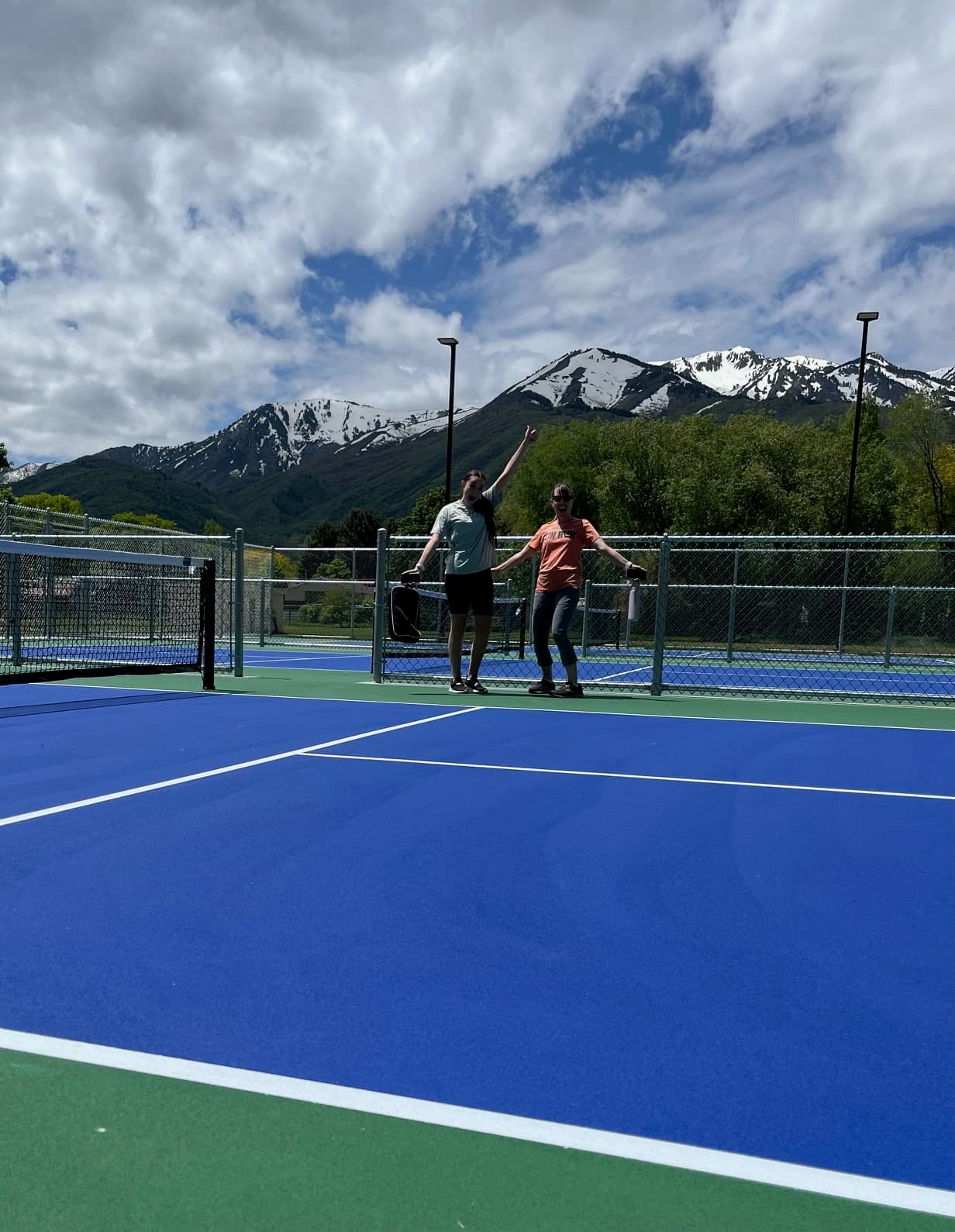 Wells Township pickleball courts