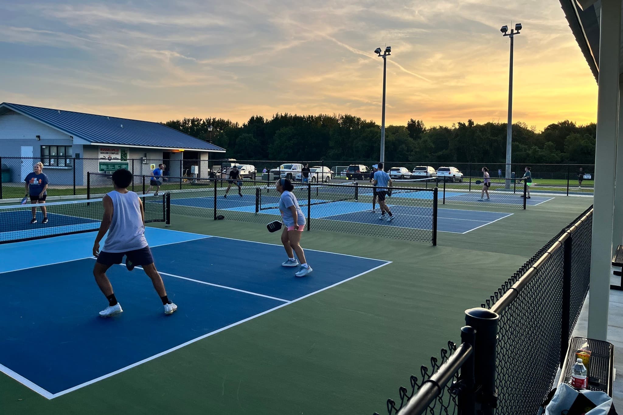 Russellville City Park pickleball courts