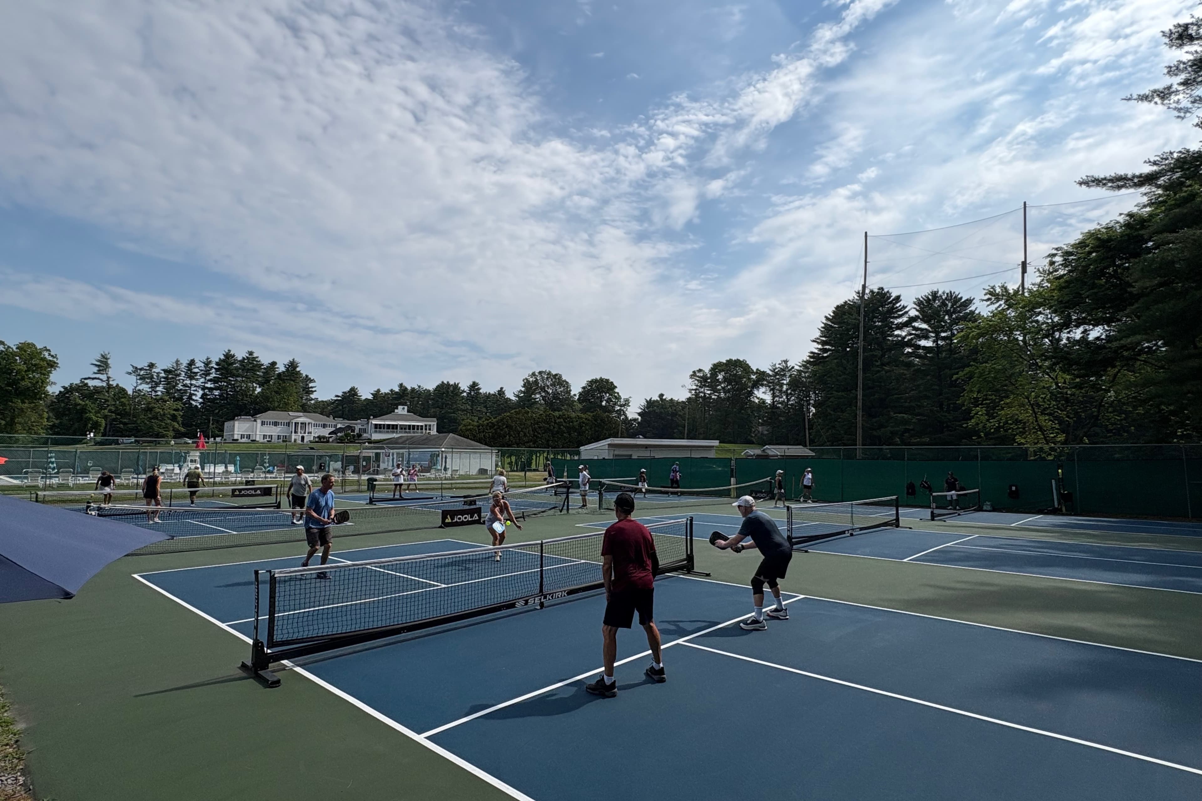 McGregor Links CC pickleball courts