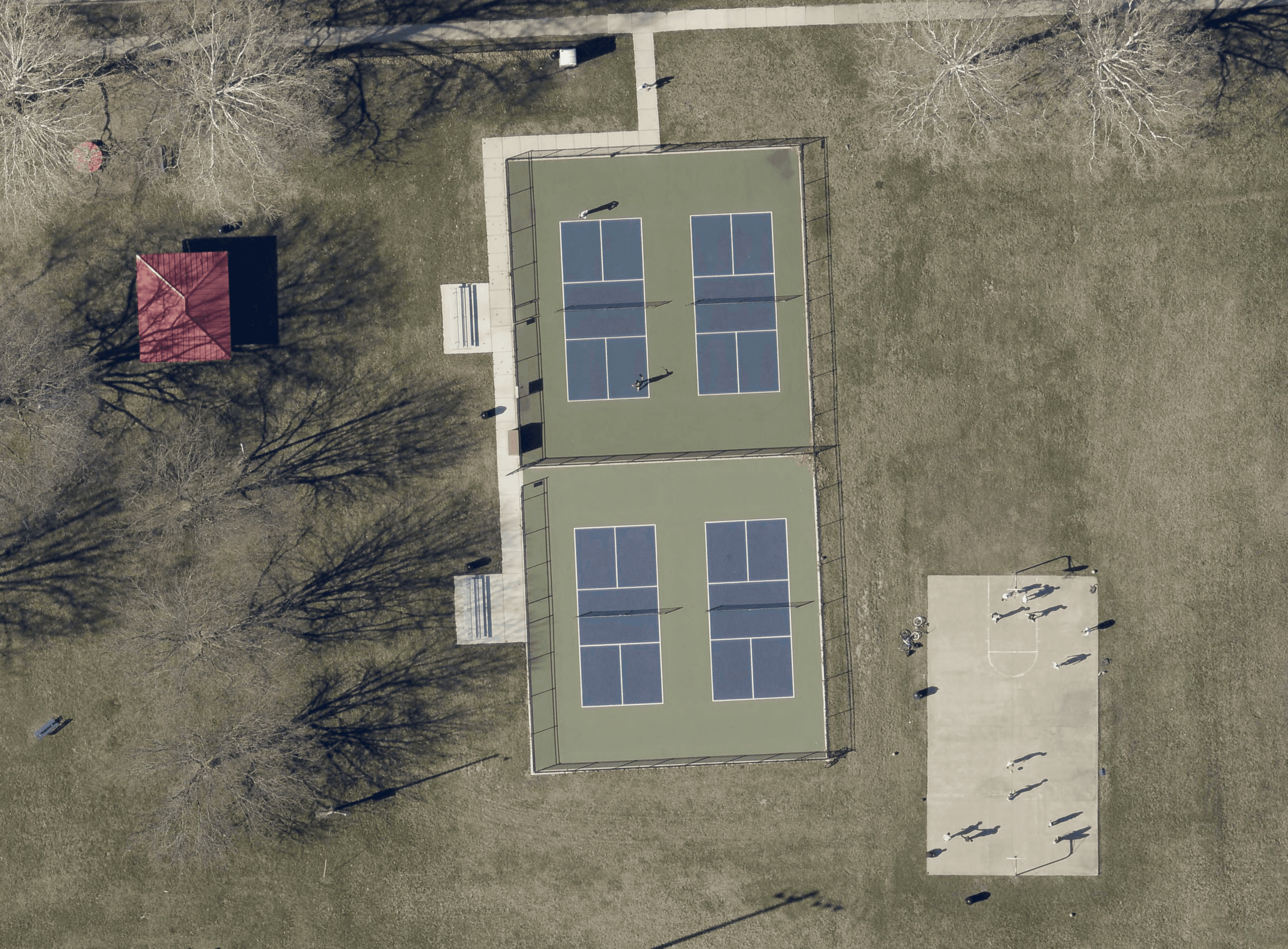 F.O.P. Park pickleball courts