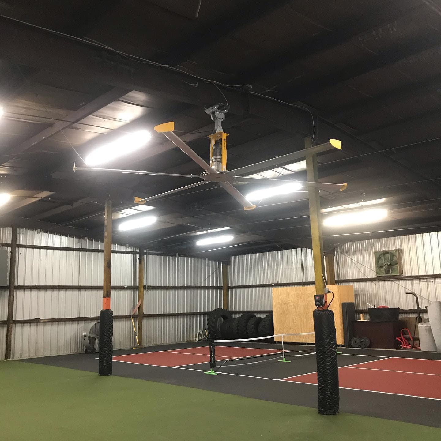 Crossfit Furious pickleball courts