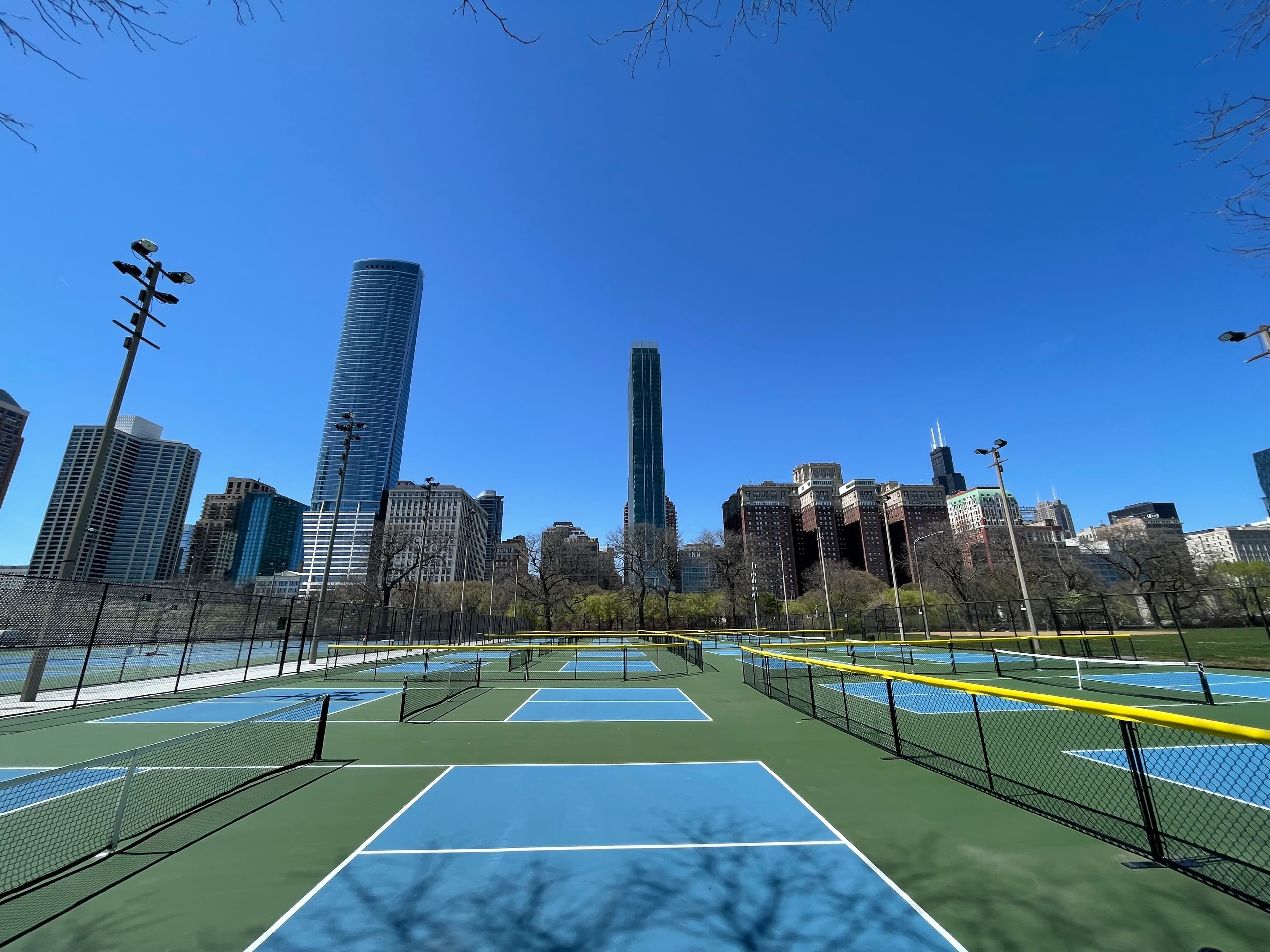 Grant Park pickleball courts