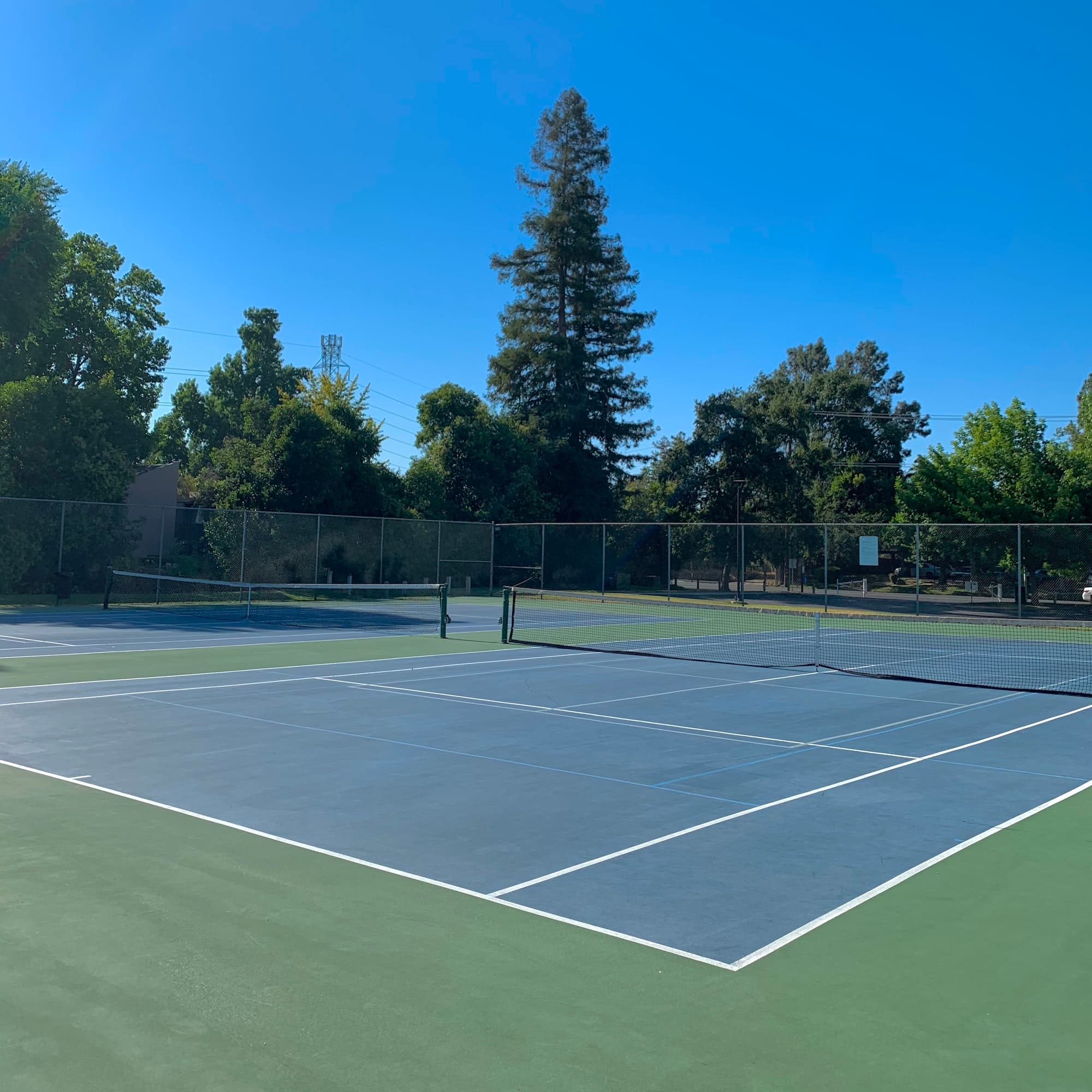 Swanston Park pickleball courts