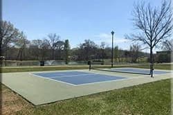 Big Springs Park pickleball courts