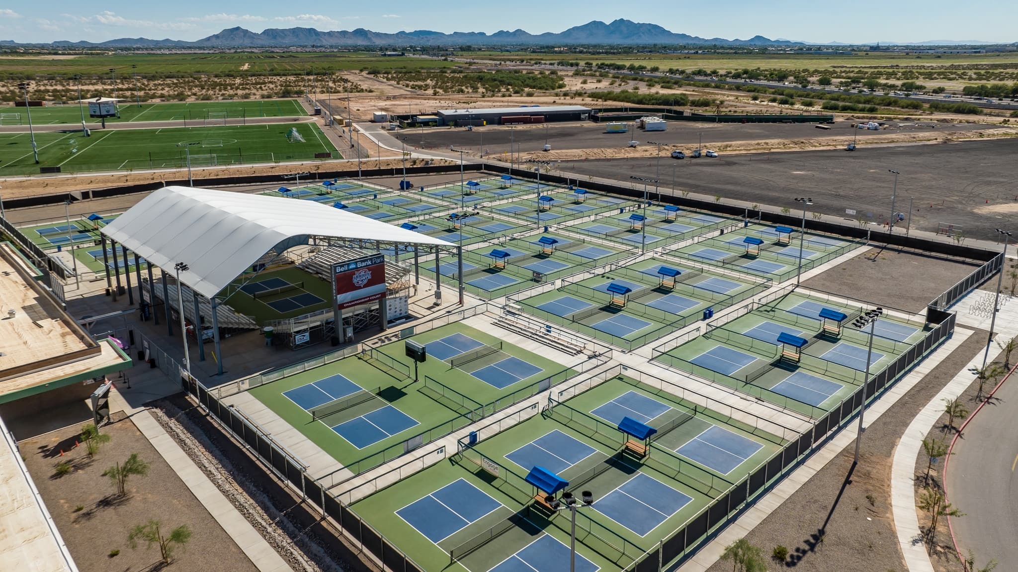 Arizona Athletic Grounds pickleball courts