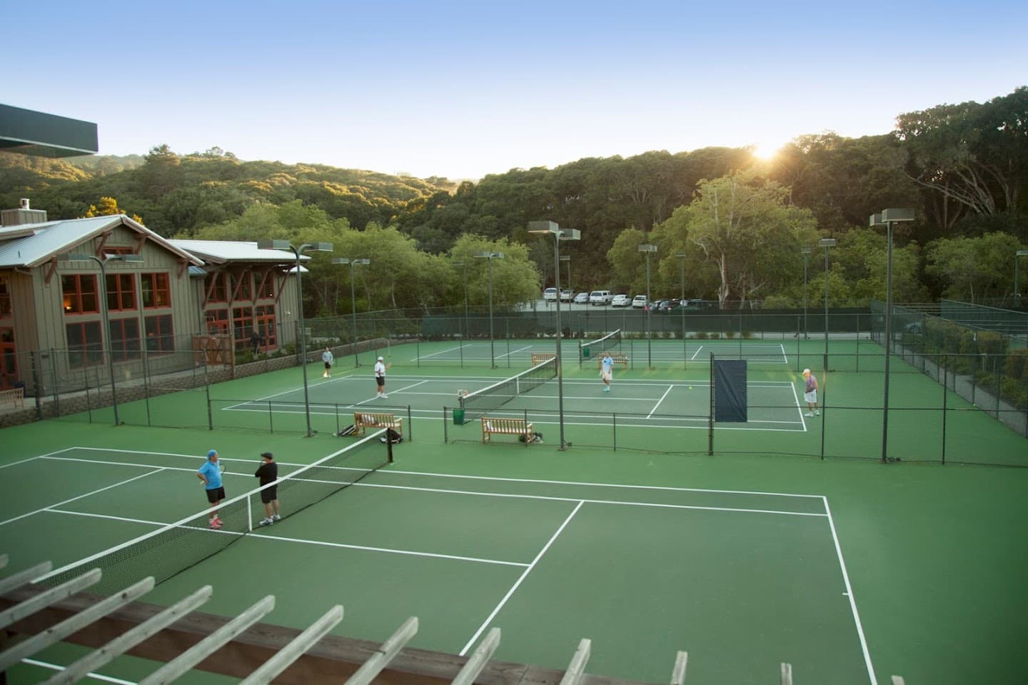 Carmel Valley Athletic Club pickleball courts