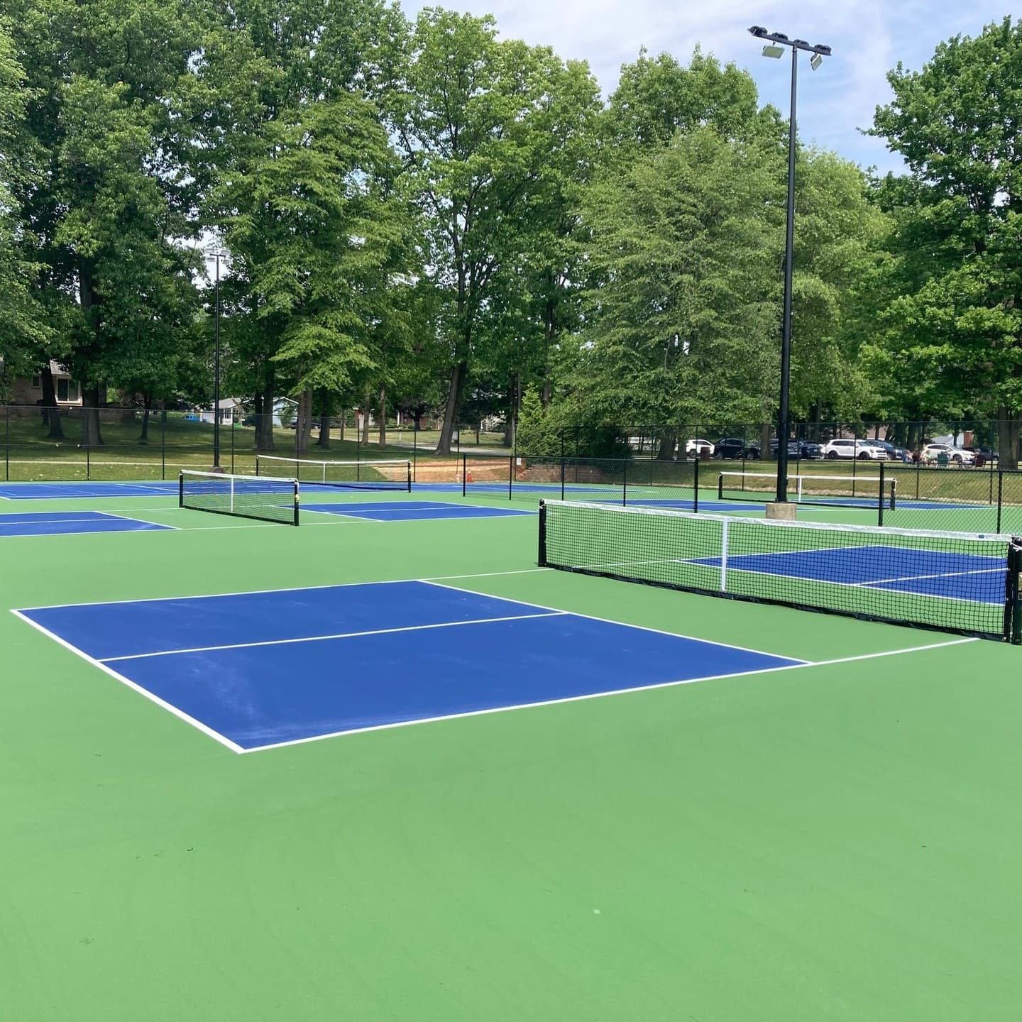 Tallmadge Lions Park pickleball courts