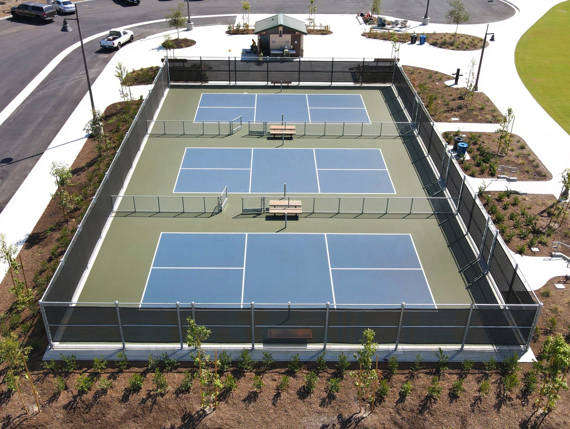 Portola Park pickleball courts