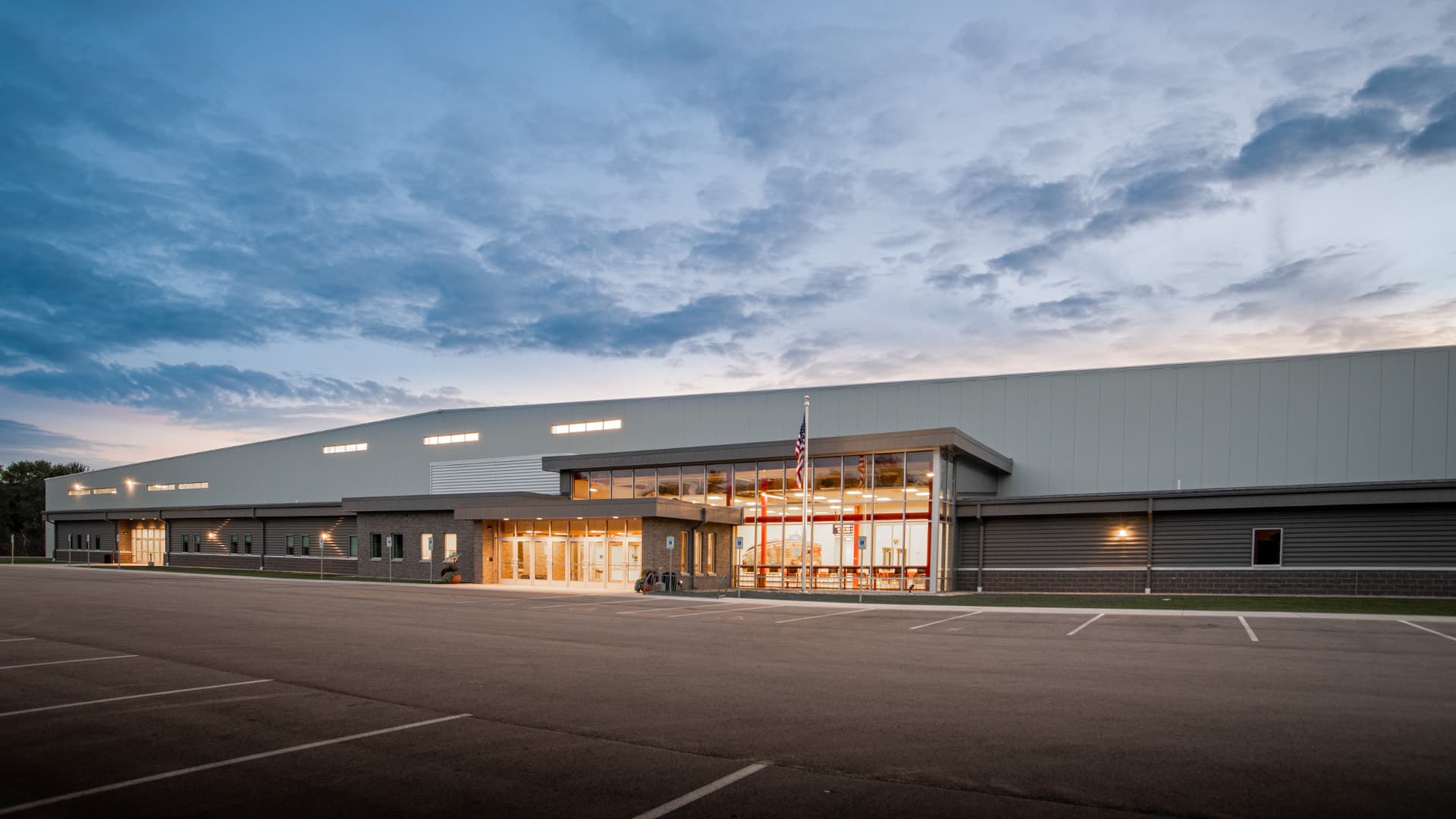 Marinette Community Center pickleball courts