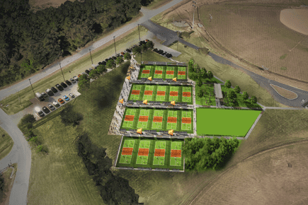 Meade Field Pickleball Complex pickleball courts