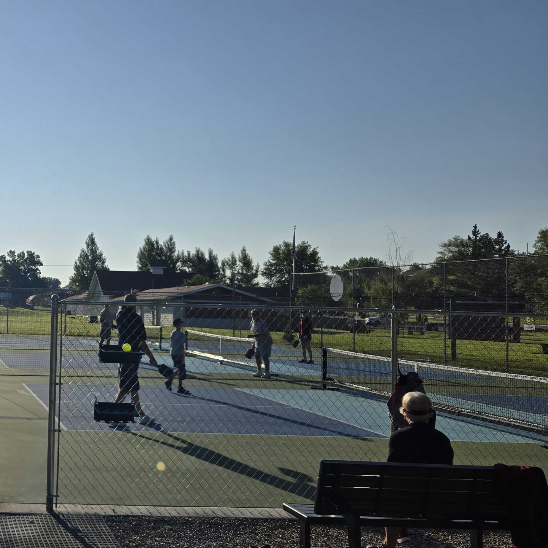 Symmes Park pickleball courts